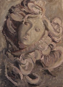 DOLOR ETERNO CON LA CABEZA CORTADA DE MEDUSA